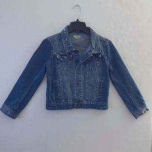 Tractr Girls Denim / Jean Jacket Size Medium - NEW